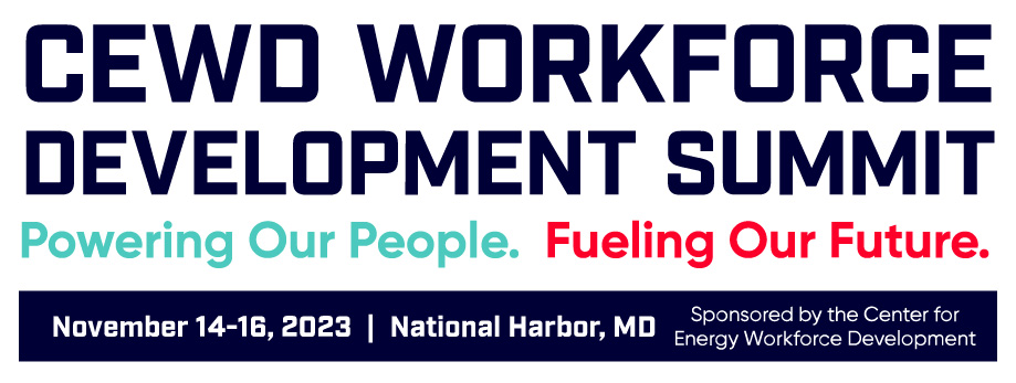 2023 CEWD Workforce Summit Logo