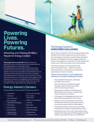 Energy Workforce Overview